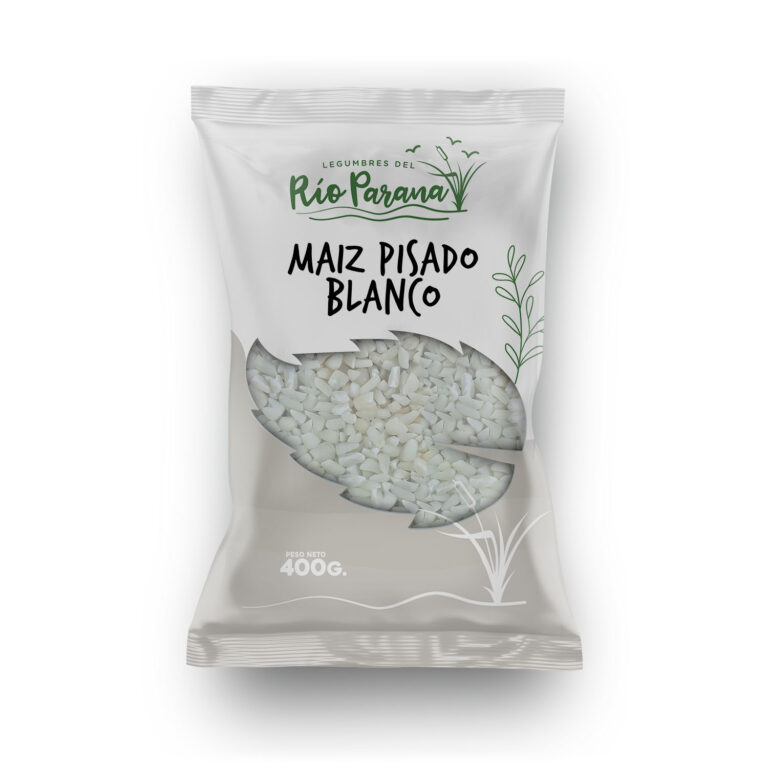 Maíz pisado blanco